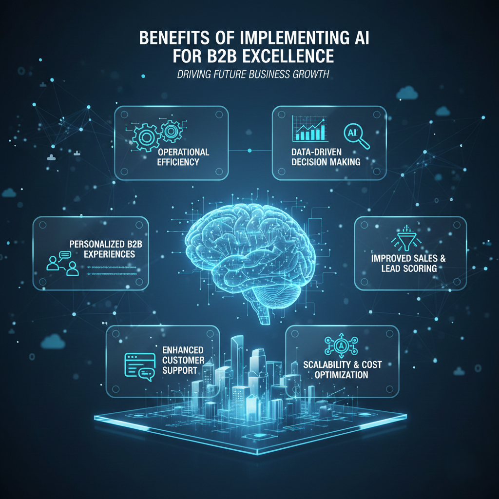 Benefits of Implementing AI for B2B Excellence