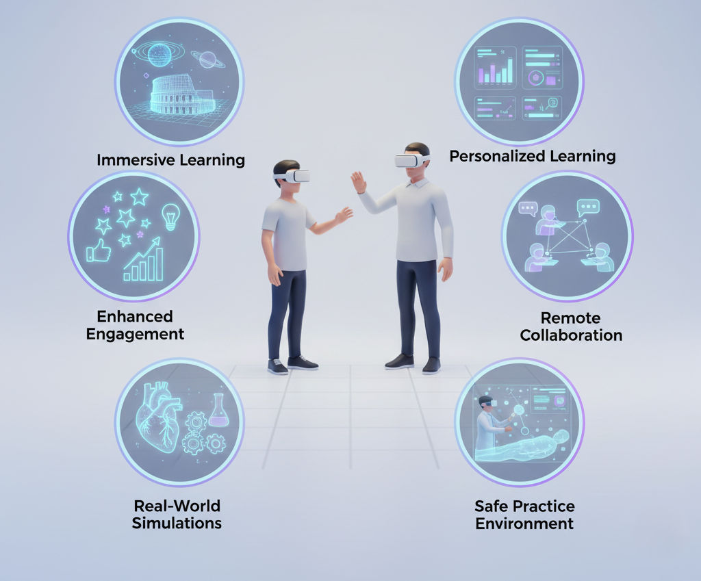 Benefits of AR and VR to Students and Educators