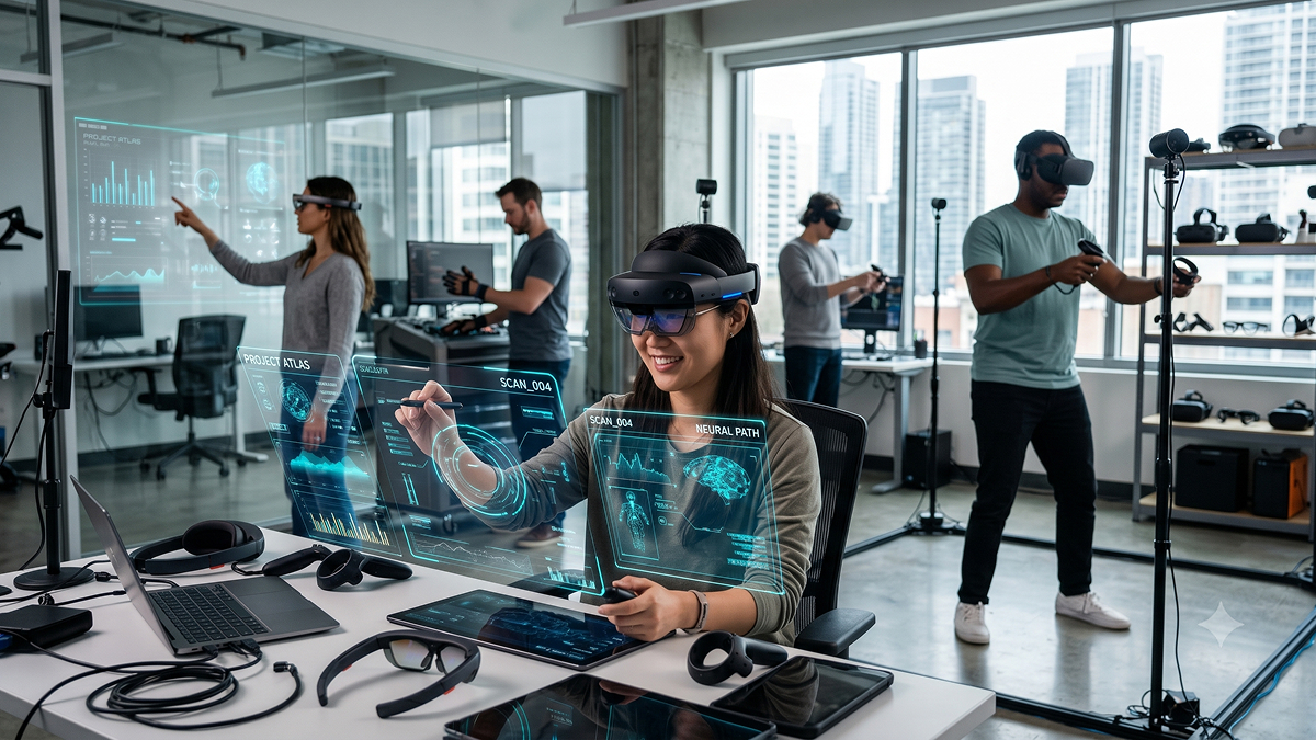 Types of AR & VR Technologies
