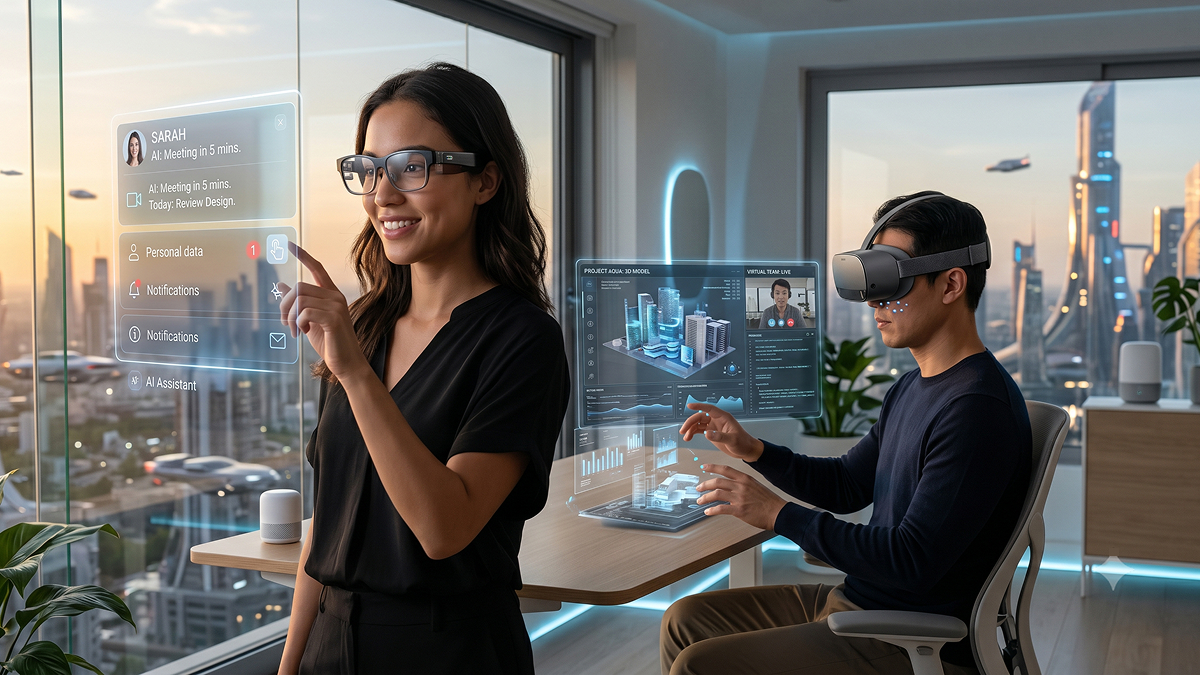 Smarter and Lighter AR/VR Devices