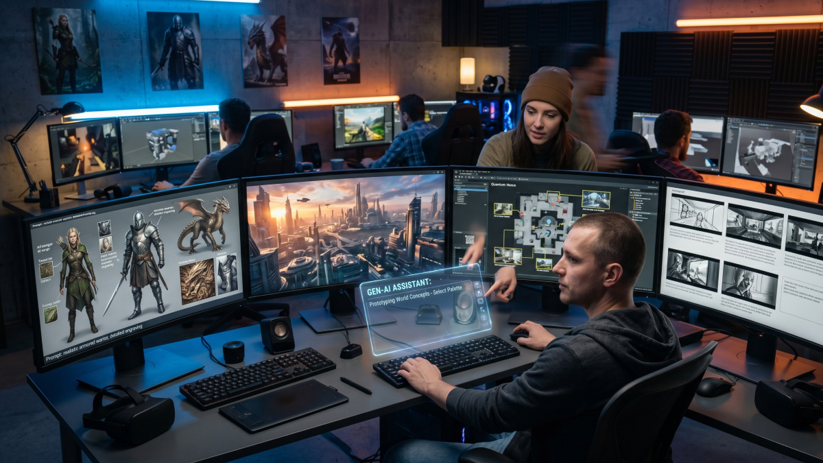 AI-Powered Game Design and Concept Creation