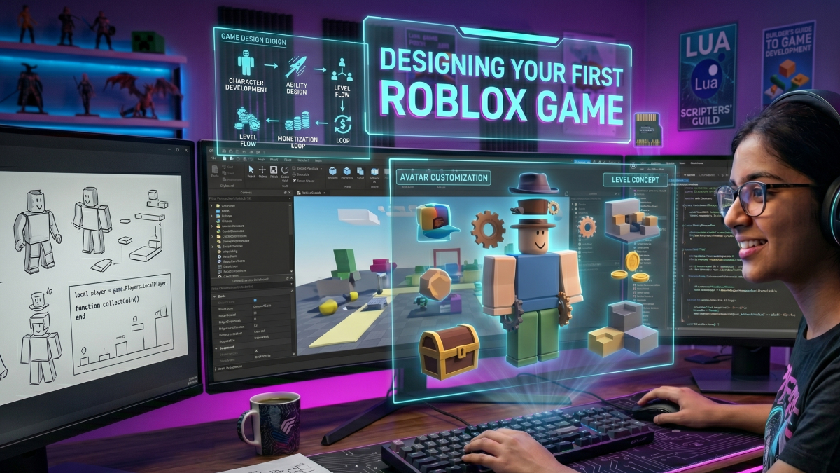Designing Your First Roblox Game