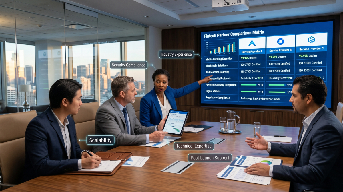 How to Choose the Right Fintech Development Partner