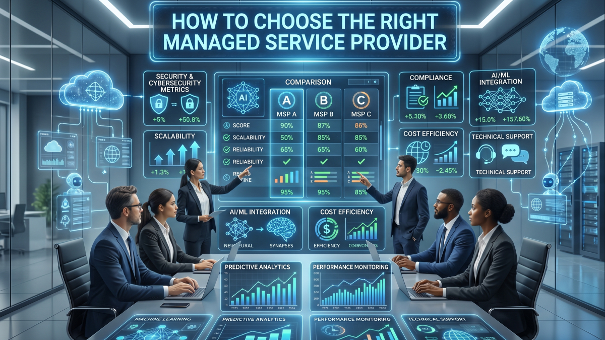 How to Choose the Right Managed Service Provider
