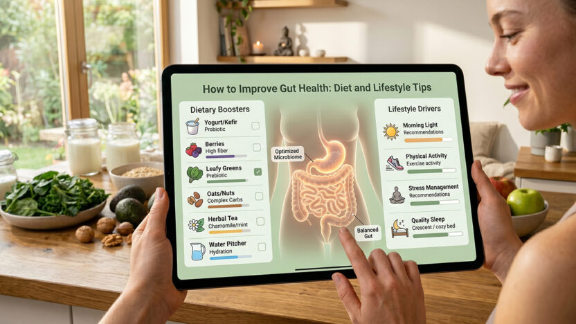 How to Improve Gut Health: Diet and Lifestyle Tips